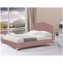 Bett 140 x 200 cm Yoris Pink - 1