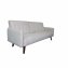 Sofa mit Knopfsteppung Elouisa Grau - 1