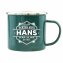 Echter Kerl Emaille Becher Hans - 1