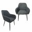 Stuhl Albany Waffle Grau 2er-Set - 1