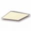 Flache quadratische Deckenlampe - 1