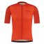 Herren Radshirt, kurzarm, rot - 1