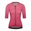 Damen Radshirt, kurzarm, magenta - 1