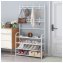 Multifunktionale Garderobe mit Schuhregal platzsparend, modern und praktisch - 1