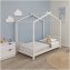 Hausbett Weiß 90 x 200 cm - 1