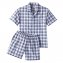 Seersucker-Pyjama günstig online kaufen