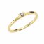Ring Gold 750 mit Brillant 0,07ct. - 1