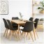 Stuhl Atlanta Webstoff Grau - 1