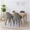 Stuhl Savannah Velvet Grau - 1