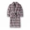 Hochwertiger Fleece-Bademantel - 1