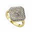 Ring 925 Sterling Silber Diamant 0,01ct. - 1