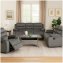 Sofagarnitur Grau Kirwall - 1