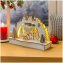 LED Holz Weihnachtsdeko mit Waldmotiv Batteriebetrieben - 1