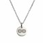 Collier 925/- Sterling Silber rhodiniert Zirkonia - 1