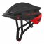 MTB Fahrradhelm Agravic schwarz/rot matt - 1