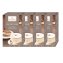 Niederegger Kaffeepulver Nuss Nougat Cappuccino 220g 4er Pack - 1