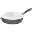 Krüger Aluguss Schmorpfanne aus Serie Oslo Keramik beschichtet 28cm - 1