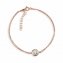 Armband 925/- Sterling Silber rosévergoldet Solitär günstig online kaufen