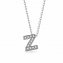 Anhänger mit Kette Buchstabe Z 925/- Sterling Silber günstig online kaufen