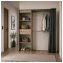 Offene Garderobe mit Vorhang Sonoma - 1