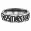 Ring 925/- Sterling Silber matt-oxidiert mit Spinell günstig online kaufen