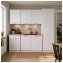Spülenunterschrank Jenna Country Weiß 80 cm - 1