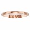 Ring 925/- Silber rotvergoldet LOVE - 1