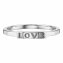 Ring 925/- Sterling Silber rhodiniert Love - 1