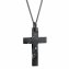 Halskette 925 Sterling Silber oxidiert Kreuz günstig online kaufen
