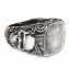 Ring 925/- Sterling Silber matt-oxidiert Totenkopf günstig online kaufen