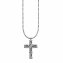 Anhänger mit Kette 925/- Sterling Silber rhodiniert Kreuz günstig online kaufen
