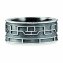 Ring 925/- Sterling Silber oxidiert Linien Japan günstig online kaufen