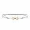 Armband 925/- Sterling Silber vergoldet Infinity - 1