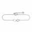 Armband 925/- Sterling Silber rhodiniert Infinity - 1