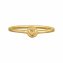 Ring 925/- Sterling Silber vergoldet Herz - 1