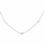 Collier 925 Sterling Silber rhodiniert Sternschnuppe - Saturn - Mond - 1