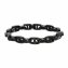 Armband Edelstahl matt glanz schwarz 23,5cm lang günstig online kaufen