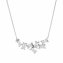 Collier 925 Silber rhodiniert Zirkonia - 1