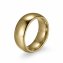 Ring Edelstahl gelb-vergoldet 8mm breit - 1