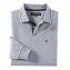 Piqué Langarmshirt, grau günstig online kaufen