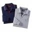 Piqué Langarmshirt, marine - 1