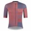 VELOCE Short Sleeve Jersey, Metallic Maroon - 1