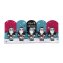 Lindt Hello Xmas Mini Santa aus Vollmilchschokolade 50g 5er Pack - 1