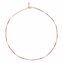 Collier Choker 925/- Sterling Silber Venezianer Kette rosé vergoldet zweire günstig online kaufen
