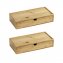 Bambus Box Mod. Terra mit Schublade 2er Set - 1