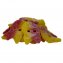 Saure XL Totenköpfe Bubs Sour Fruit Skulls Mix zweifarbig sauer 300g - 1