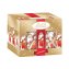 Lindt Mini Santa Weihnachtsmann Vollmilch-Schokolade Packung 200g - 1