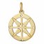 Anhänger Gold 375 mit Kompass-Motiv - 1