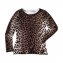 Pullover im Leo-Print - 1