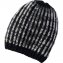 Strickmütze mit Lurexgarn - 1